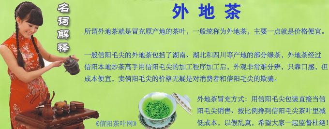 信阳毛尖外地茶
