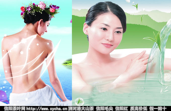 盛世茶香 绿茶浴美肌抗皱去脚气