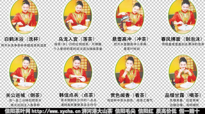 泡茶的步骤图解和泡茶的步骤教程图片