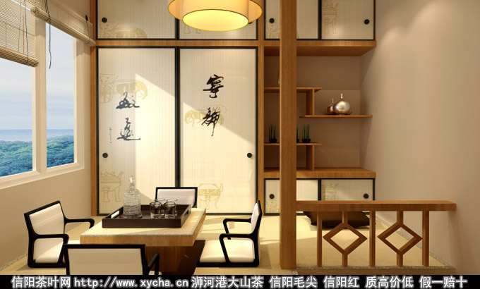 茶室设计说明及家庭茶室设计图