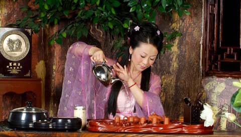 铁观音道茶艺表演图片