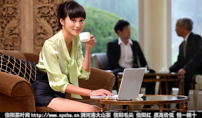茶吧美女养眼