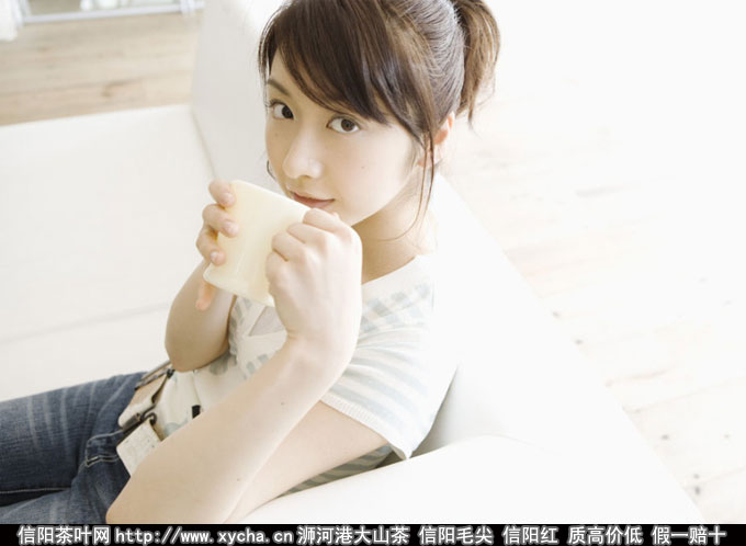 爱喝茶的女人最漂亮喝茶美女